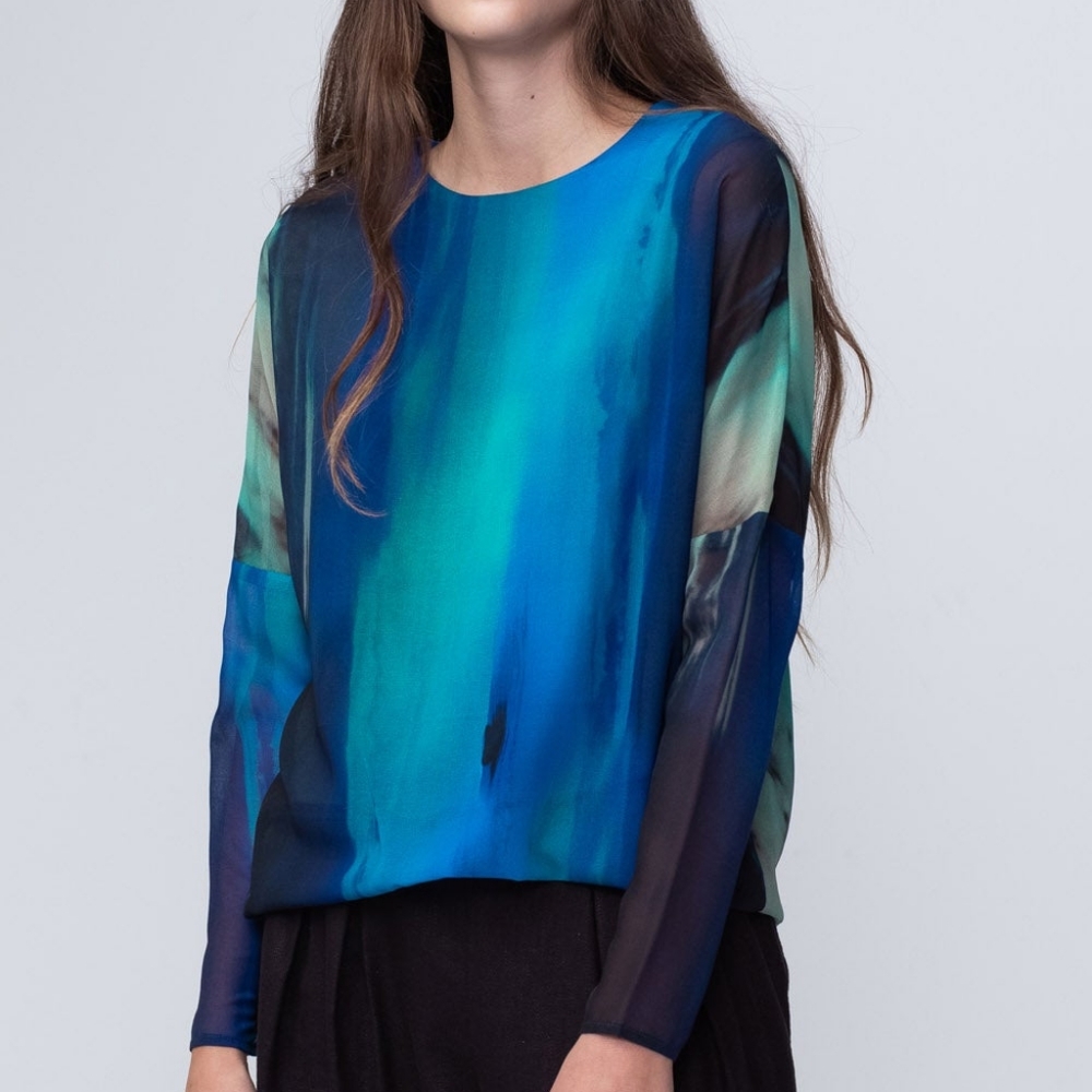 Valerie Dumaine Watercolour Blouse